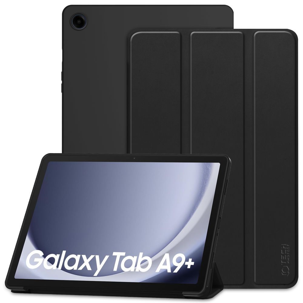 Tech-Protect SmartCase vāciņš Samsung Galaxy Tab A9+ 11" X210/X215/X216, melns