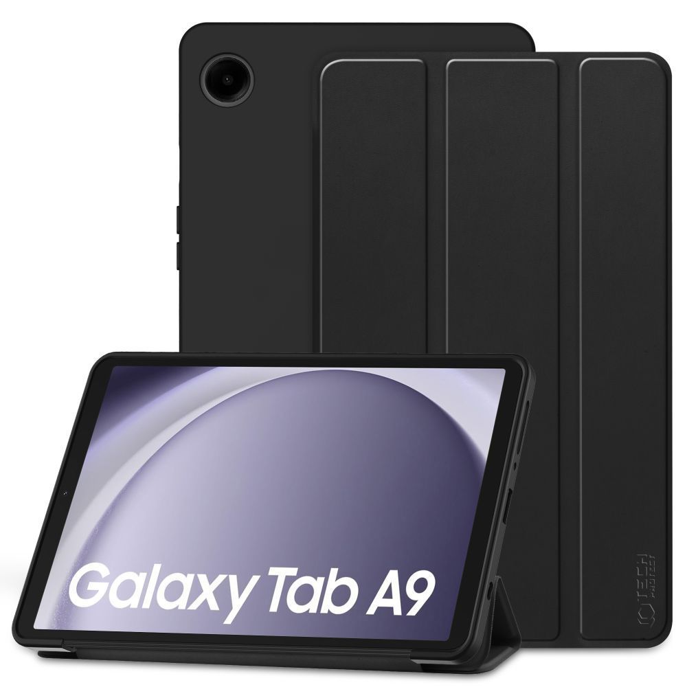 Tech-Protect SmartCase vāciņš Samsung Galaxy Tab A9 8.7" X110 / X115, melns