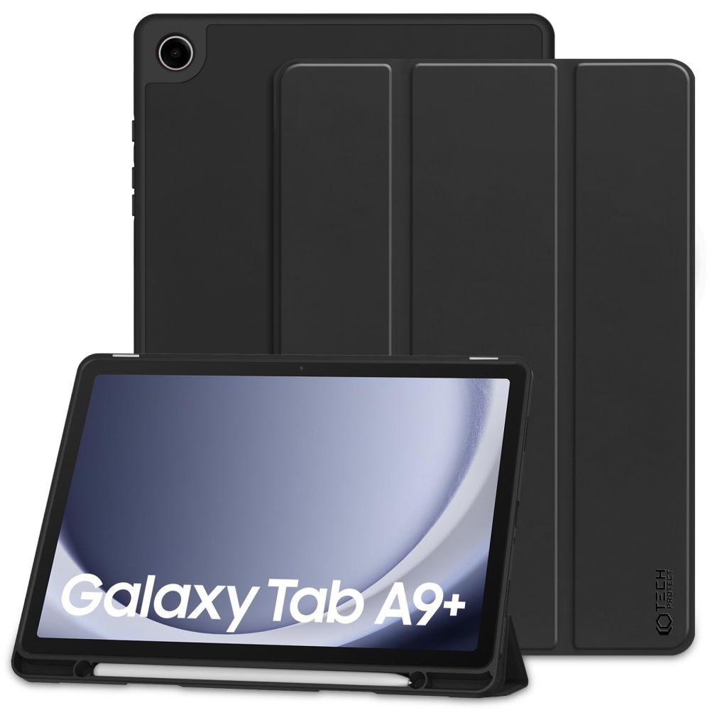 Tech-Protect SC Pen vāciņš Samsung Galaxy Tab A9+ 11" X210/X215/X216, melns