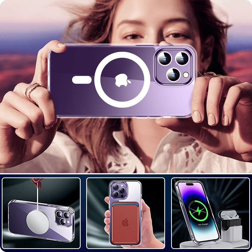 Tech-Protect Samsung Galaxy S24 vāciņš FlexAir Hybrid MagSafe, caurspīdīgs