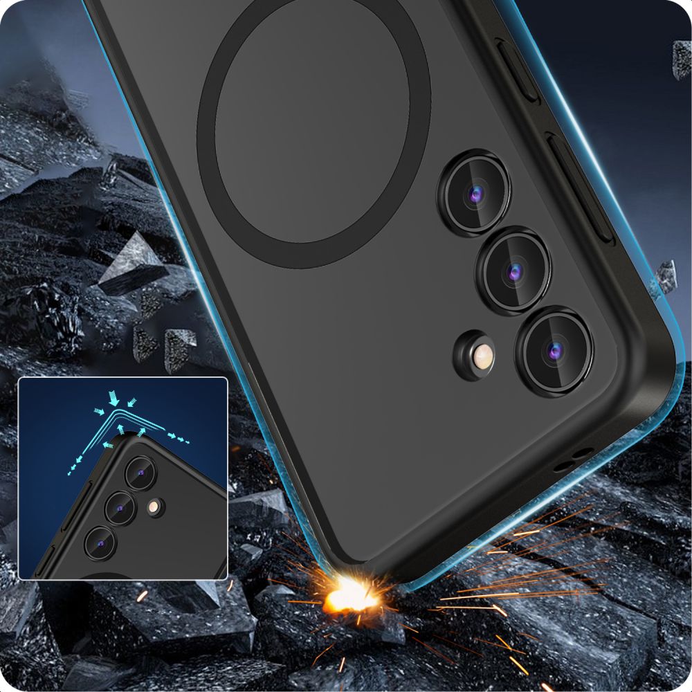 Tech-Protect MagMat MagSafe vāciņš Samsung Galaxy S24, Matte Black