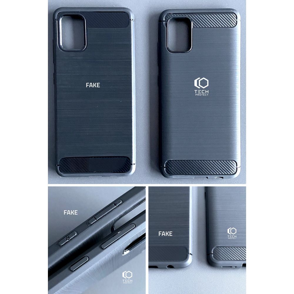 Tech-Protect TPUCarbon vāciņš Samsung Galaxy XCover 7, Melns