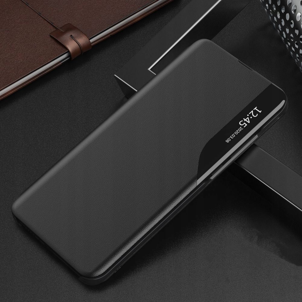Tech-Protect Smart View atverams vāciņš Samsung Galaxy A55 5G, Melns