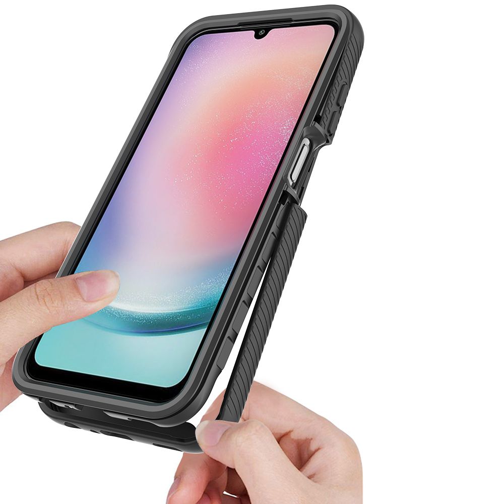 Samsung Galaxy A25 5G (A256E) Tech-Protect Defense360 Case Cover, Black | Telefona Vāciņš Maciņš Apvalks Bampers