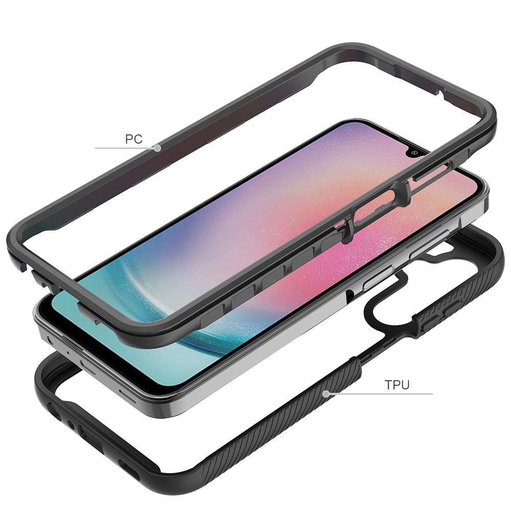 Samsung Galaxy A25 5G (A256E) Tech-Protect Defense360 Case Cover, Black | Telefona Vāciņš Maciņš Apvalks Bampers