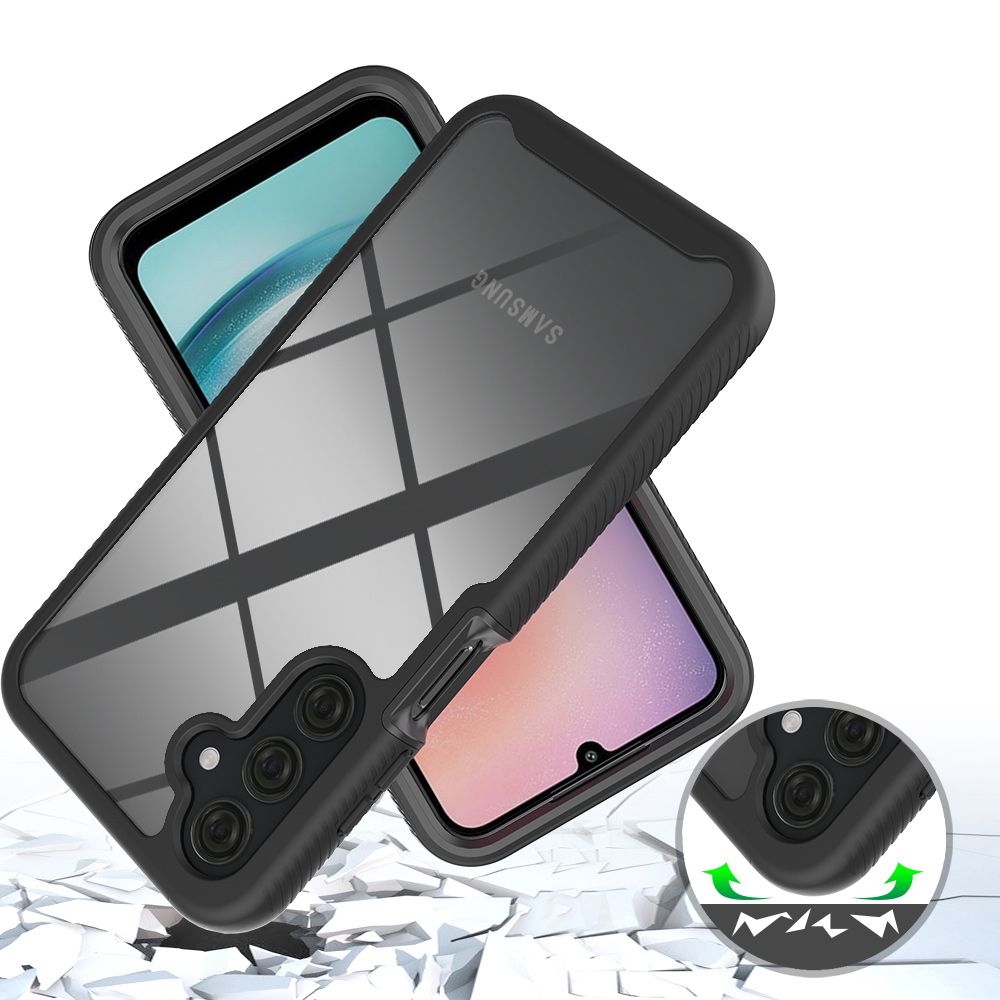 Samsung Galaxy A25 5G (A256E) Tech-Protect Defense360 Case Cover, Black | Telefona Vāciņš Maciņš Apvalks Bampers