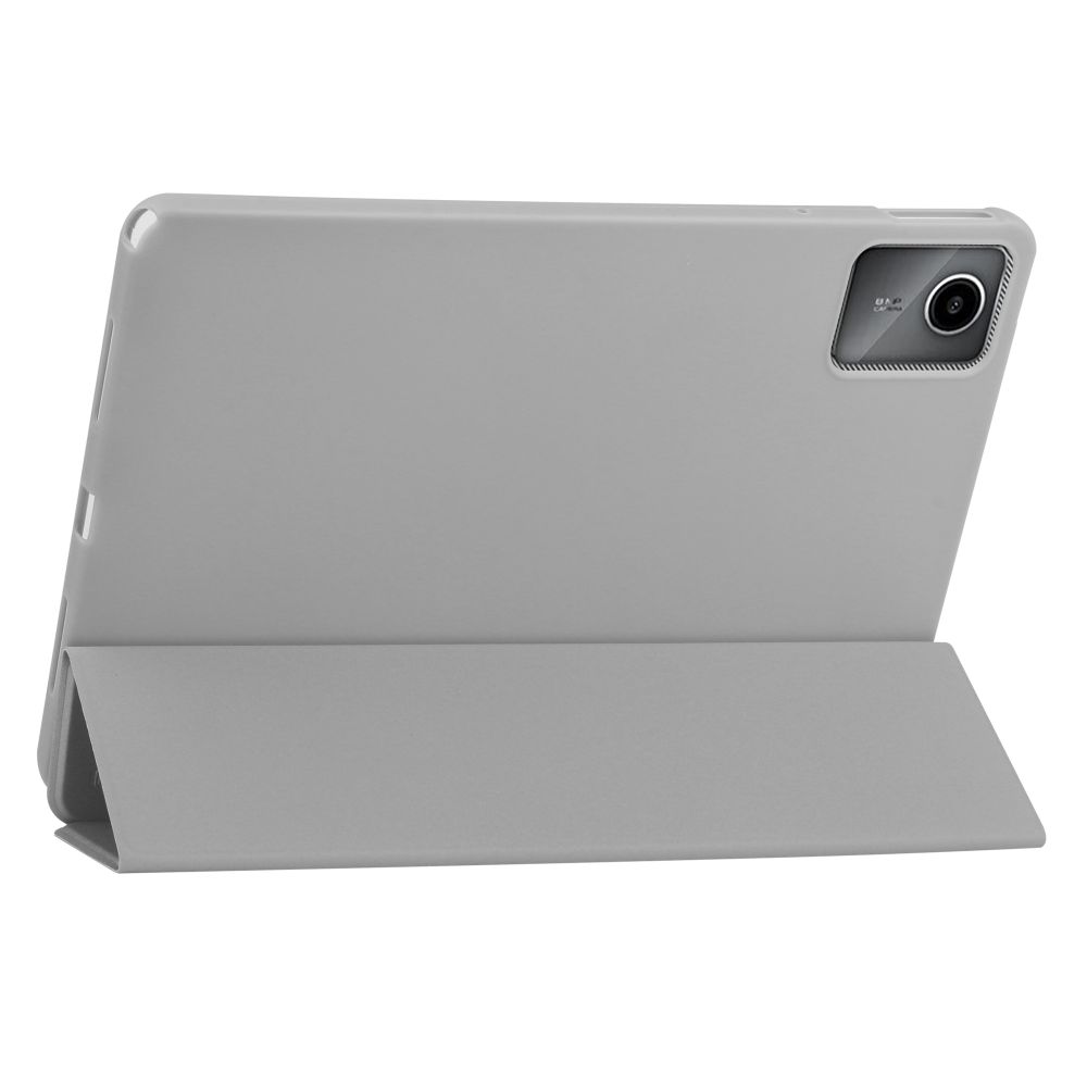 Tech-Protect Lenovo M11 / K11E 11.0 (TB-330) atverams vāciņš maciņš grāmatiņa SmartCase, pelēks
