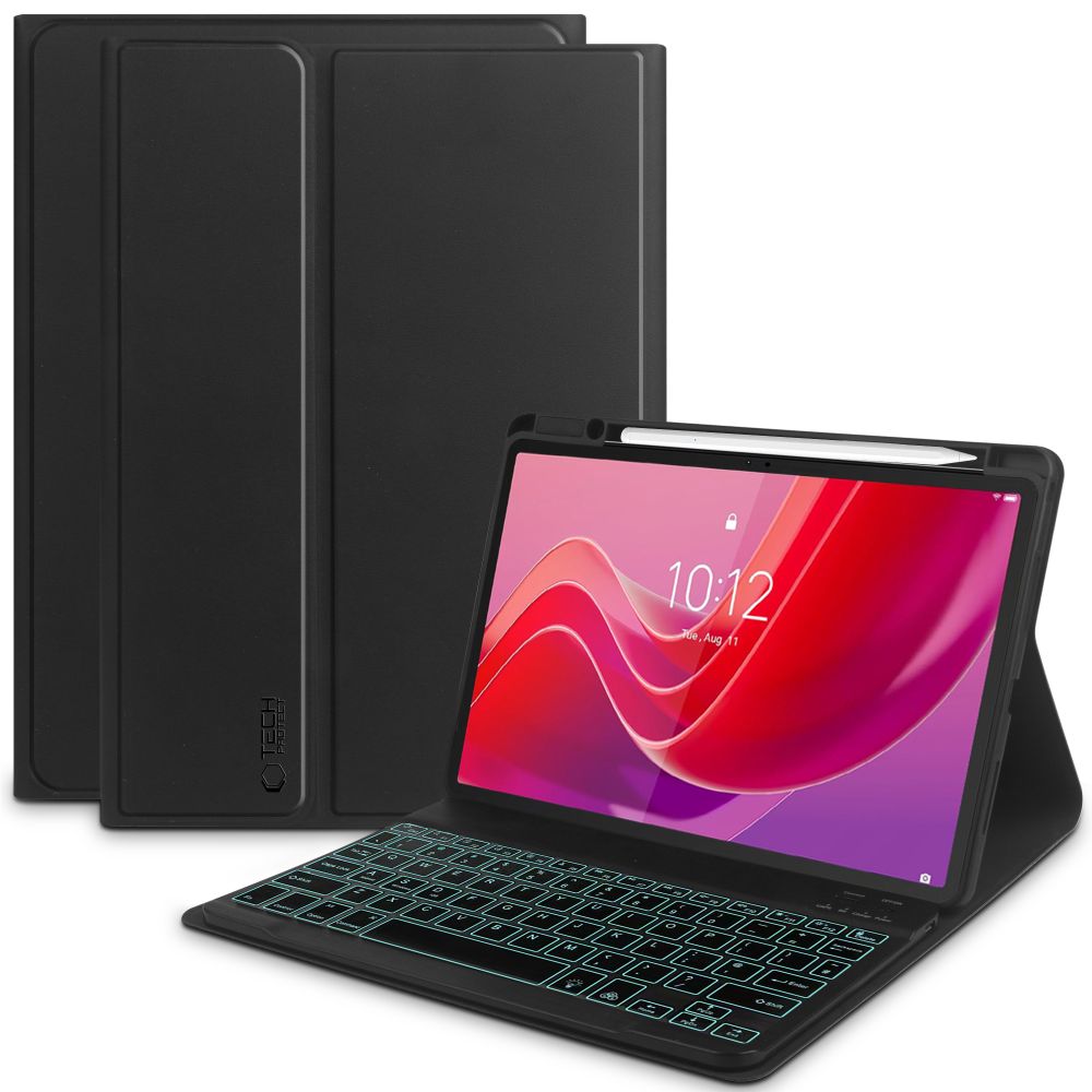 Tech-Protect SC Pen + Keyboard vāciņš Lenovo Tab M11 11" TB-330, melns