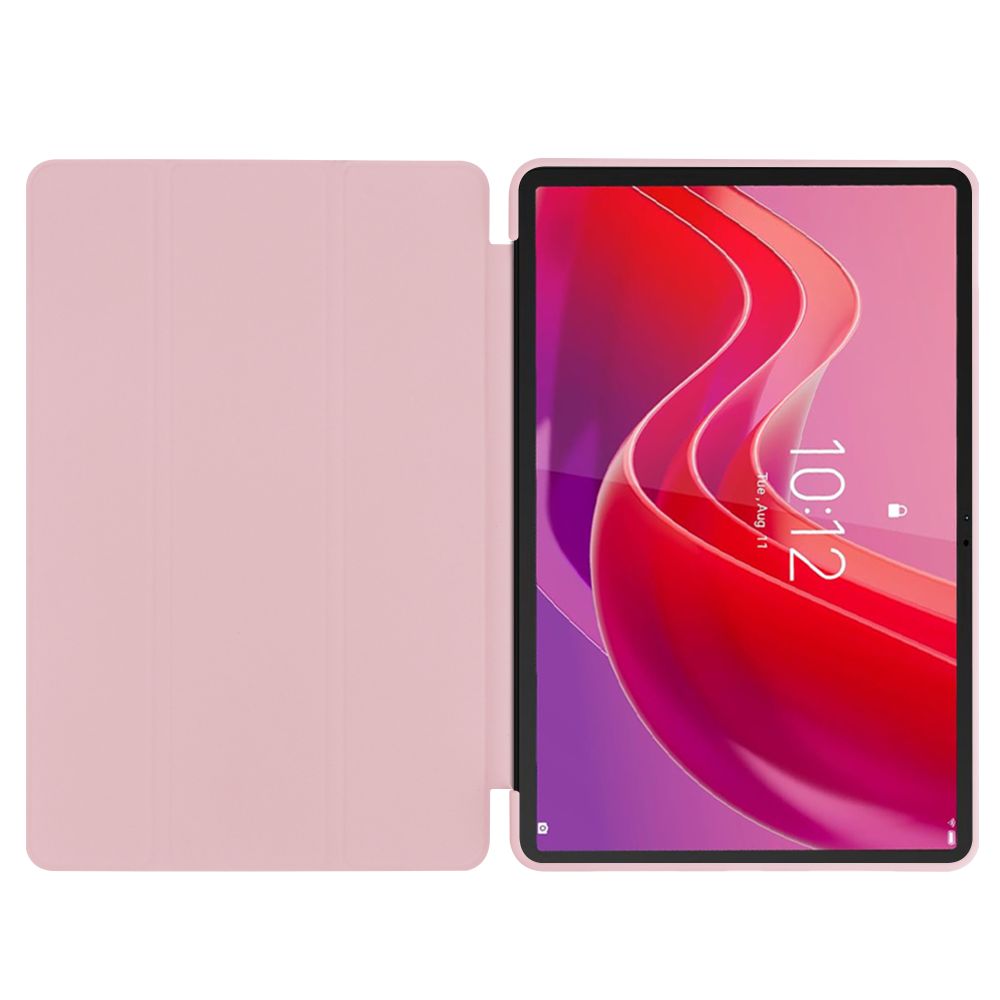Tech-Protect Lenovo Tab M11 11\" TB-330 atverams vāciņš maciņš grāmatiņa SmartCase, rozā