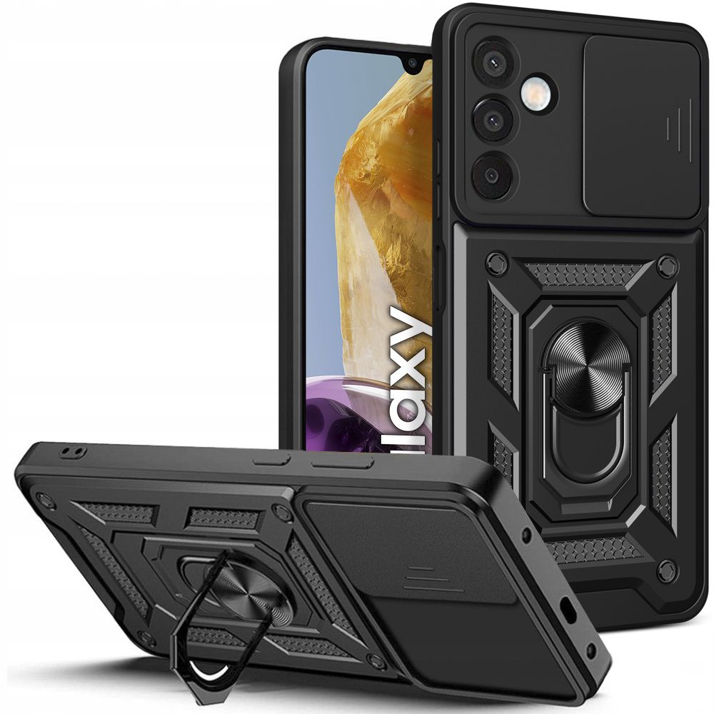 Tech-Protect Samsung Galaxy M15 5G vāciņš CamShield Pro, melns