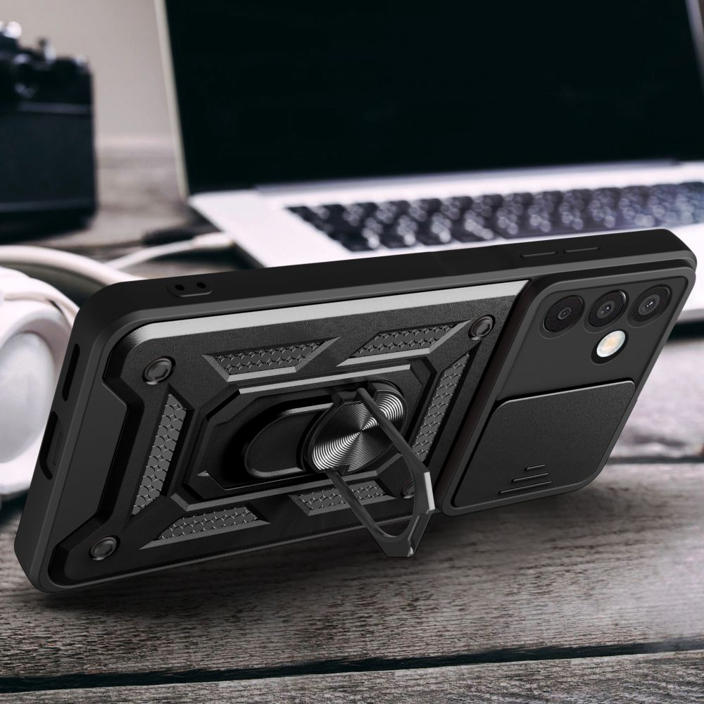 Tech-Protect Samsung Galaxy M15 5G vāciņš CamShield Pro, melns