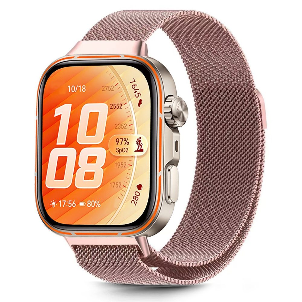 Tech-Protect MilaneseBand siksniņa Huawei Watch Fit 3, Rozā
