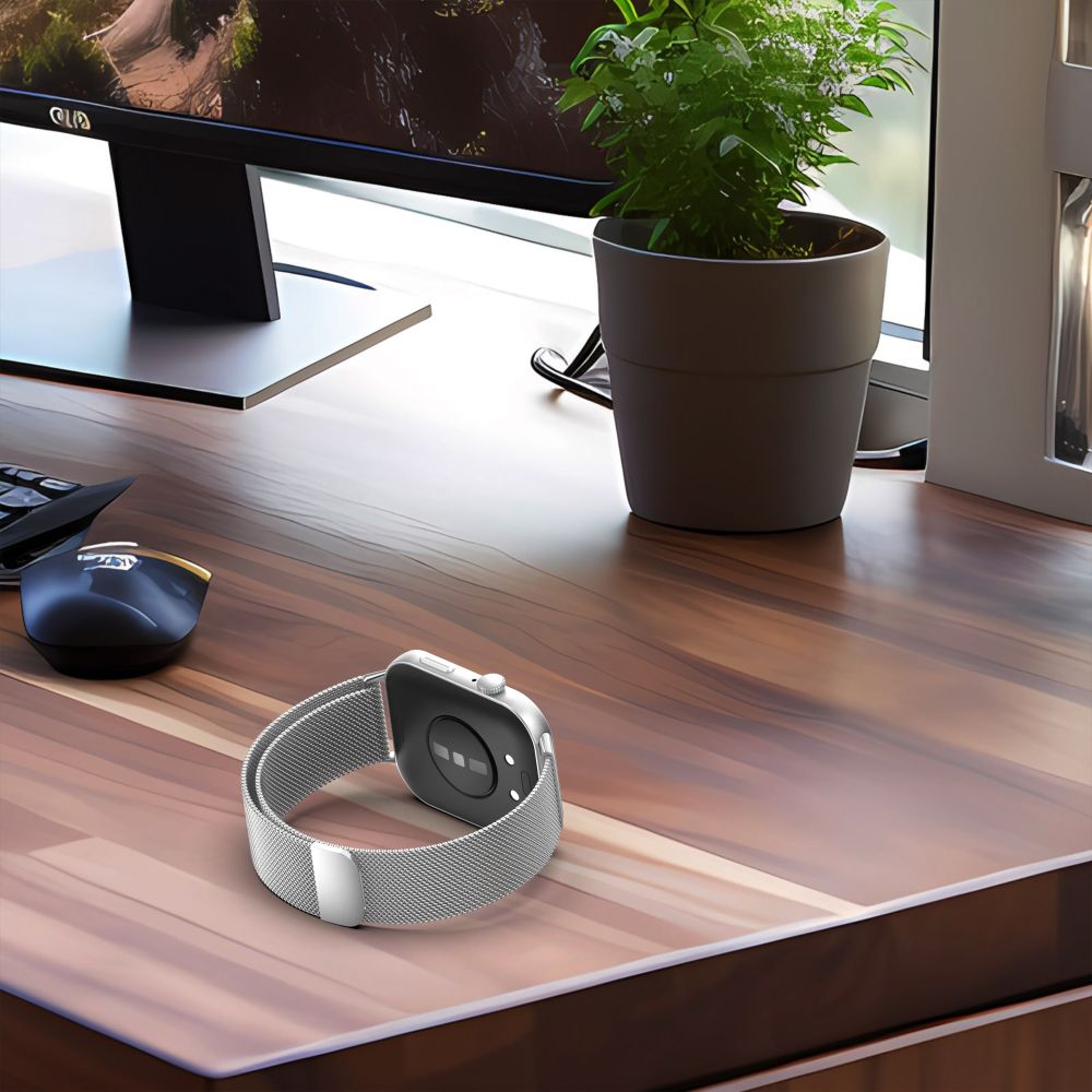 Tech-Protect MilaneseBand siksniņa Huawei Watch Fit 3, Rozā