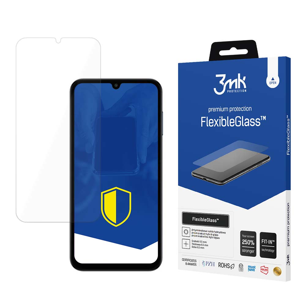 3Mk Protection FlexibleGlass™ hibrīda aizsargstikls Samsung Galaxy M15 5G