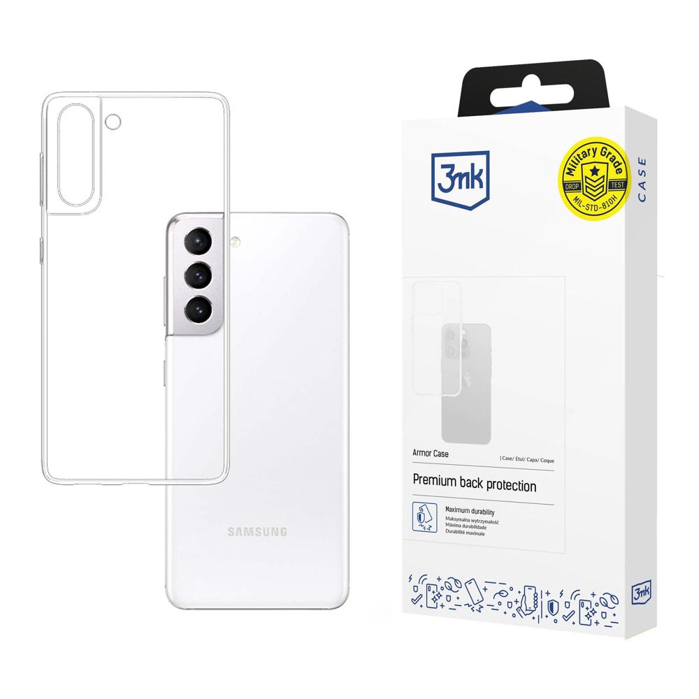 Samsung Galaxy S21 FE 5G (SM-G990B/DS) 3MK Armor Case Cover, Transparent | Telefona Maciņš Vāks Apvalks Bampers