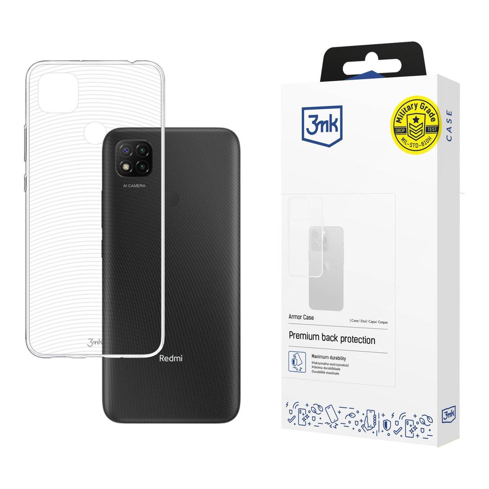 3mk Armor Case Xiaomi Redmi 9C vāciņš, caurspīdīgs