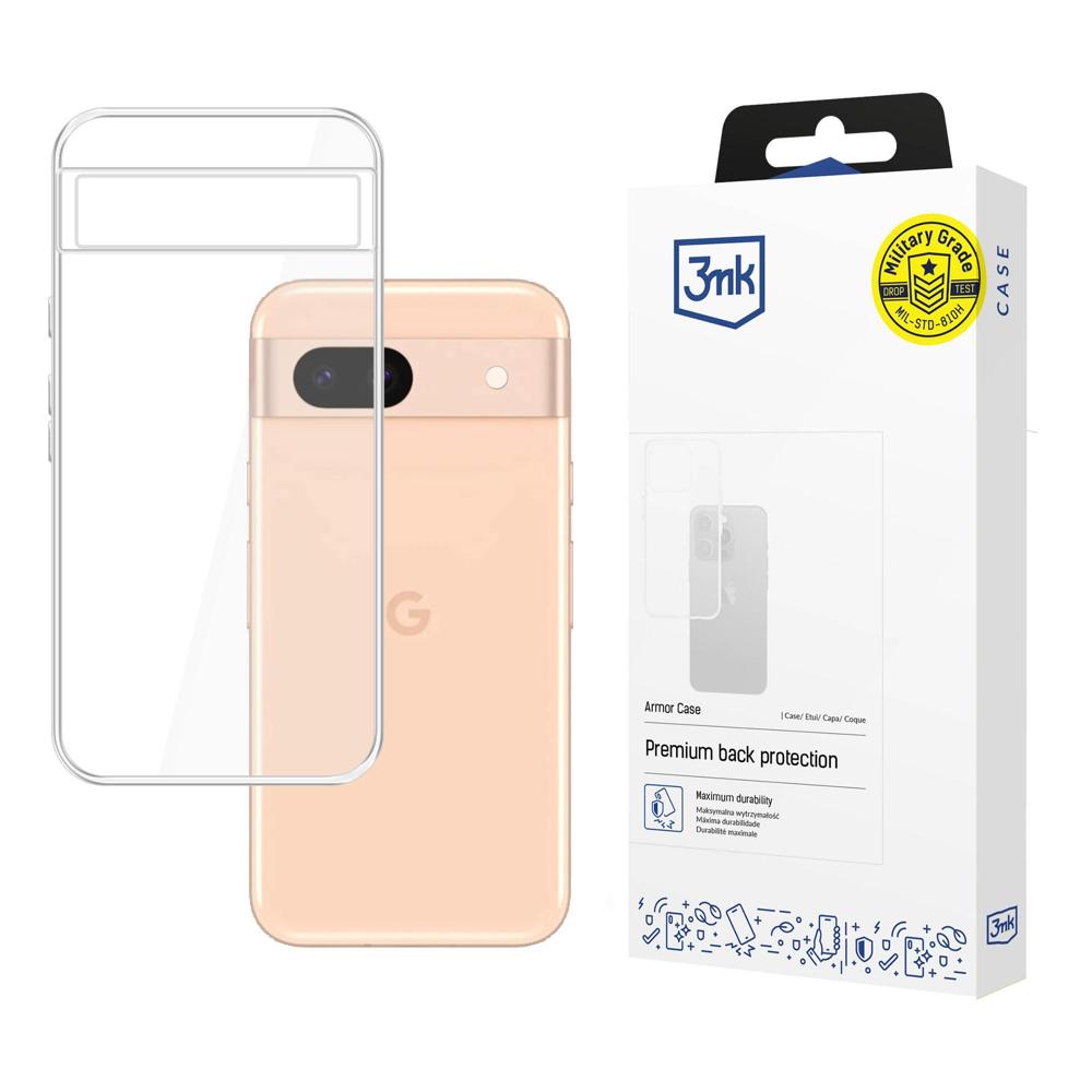 3mk Armor Case Google Pixel 8A 5G vāciņš, caurspīdīgs