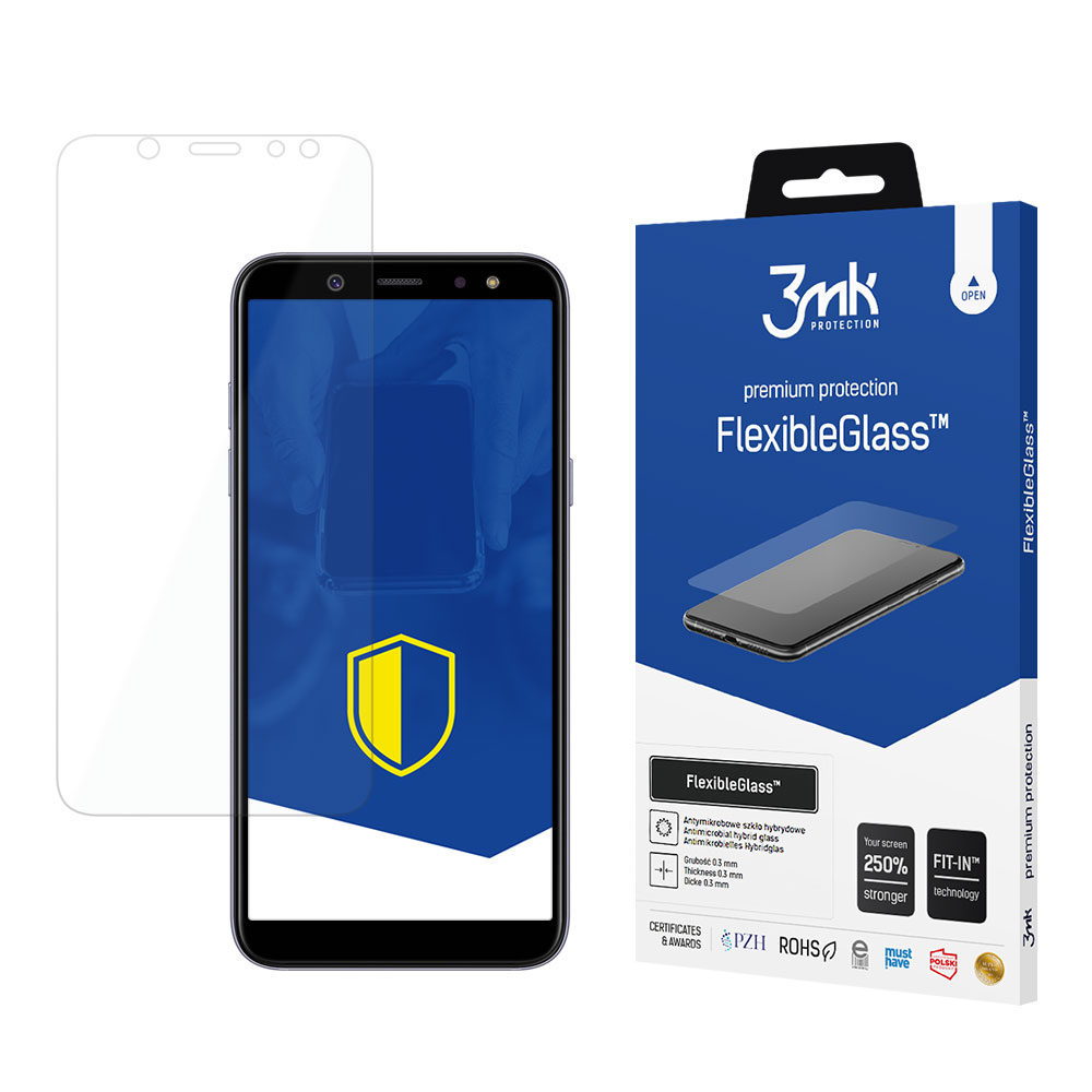 3mk FlexibleGlass hibrīda aizsargstikls Samsung Galaxy A6
