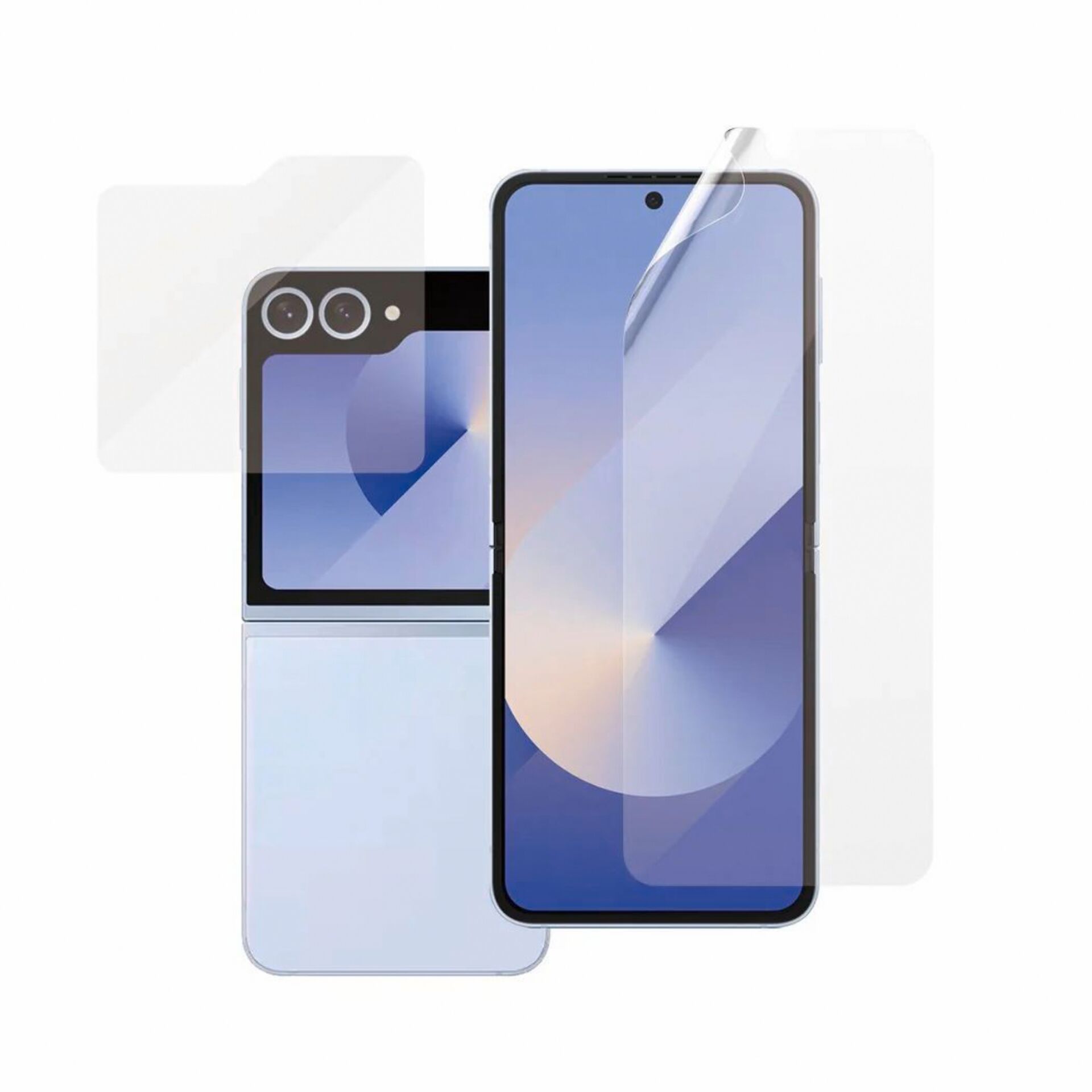 PanzerGlass 2-in-1 aizsargstikls un plēve Samsung Galaxy Z Flip 6