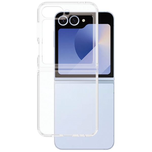 Samsung Galaxy Z Flip 6 ( SM-F741B/DS ) PanzerGlass HardCase Case Cover, Transparent | Telefona Vāciņš Maciņš Maks...
