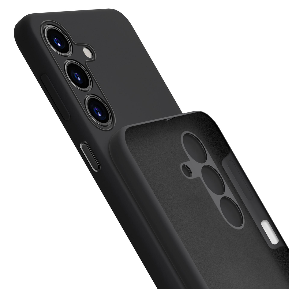 3mk Samsung Galaxy A15 5G vāciņš Silicone Case, melns