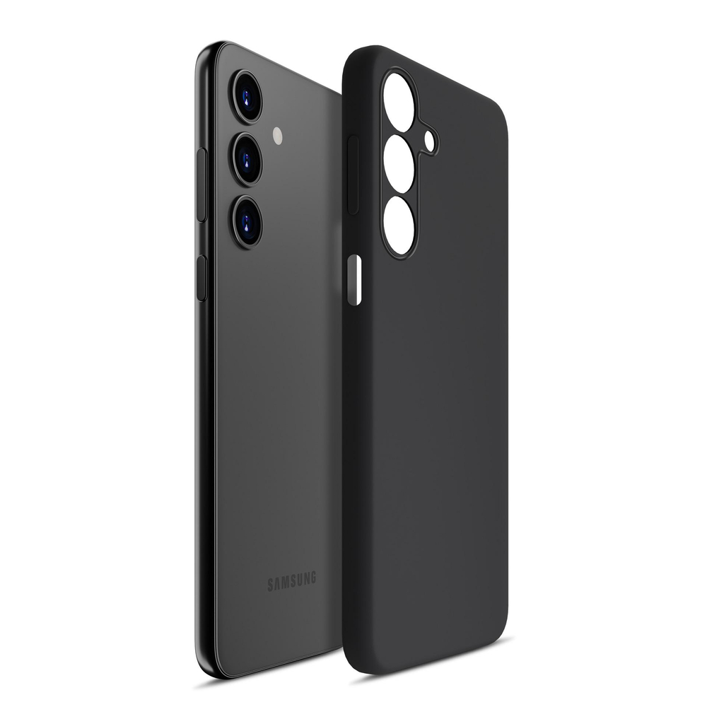 3mk Samsung Galaxy A15 5G vāciņš Silicone Case, melns