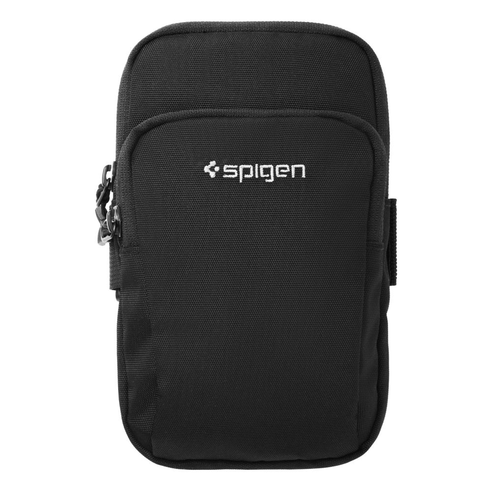 Spigen Dynamic Shield A702 sporta maciņš uz rokas, melns