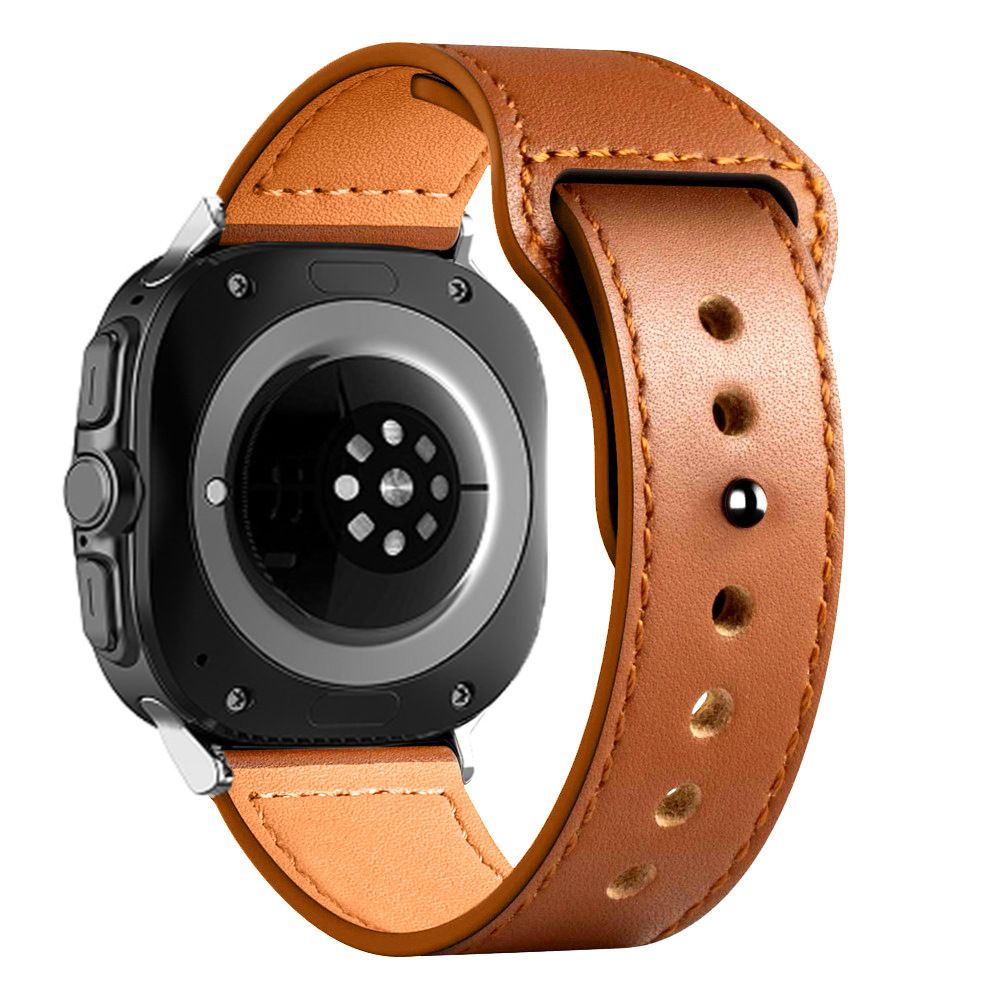 Tech-Protect LeatherFit siksniņa Samsung Galaxy Watch Ultra (47 mm) - brūna | strap for brown