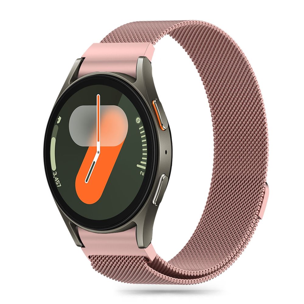 Tech-Protect MilaneseBand siksniņa Samsung Galaxy Watch 4 / 5 / 6 / 7 / FE, rozā