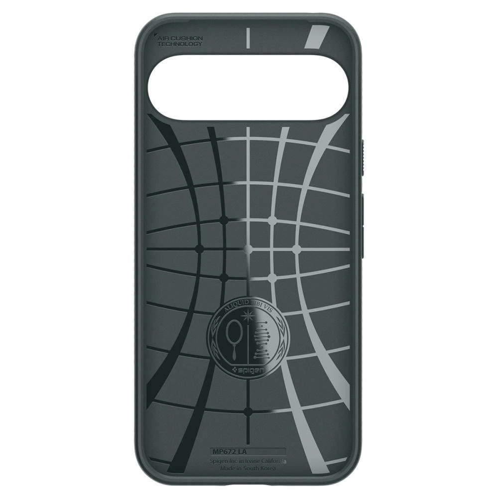 Google Pixel 9 / 9 Pro Spigen Liquid Air TPU Case Cover, Green | Telefona Vāks Maks Apvalks Bampers
