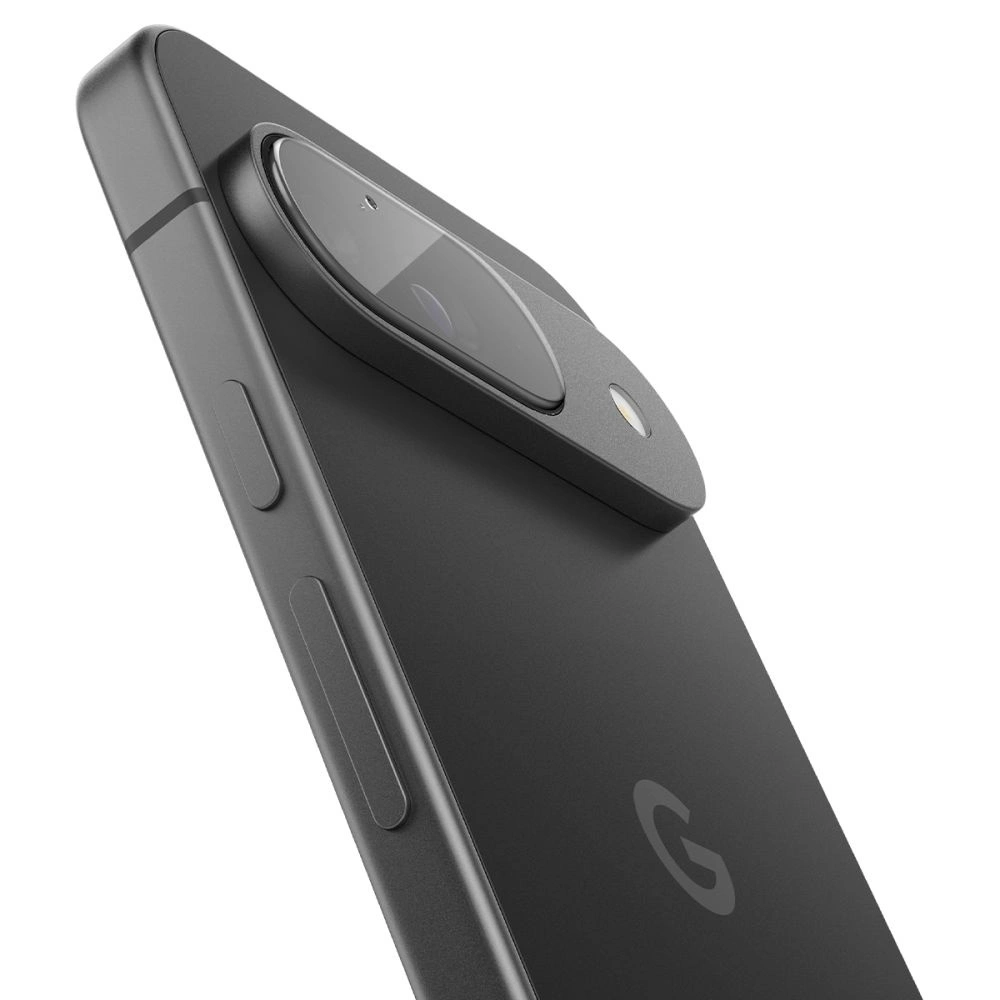 Spigen Optik.tR Ez Fit kameras rūdīts stikls priekš Google Pixel 9 (2 gabali) | camera tempered glass for (2-pack)