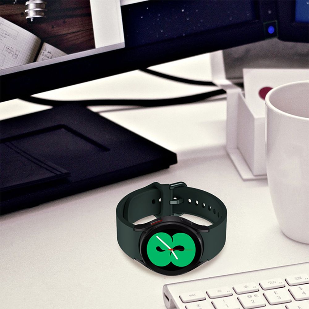 Tech-Protect Silicone siksniņa Samsung Galaxy Watch 4/5/5 Pro/6/7/FE, Bēša