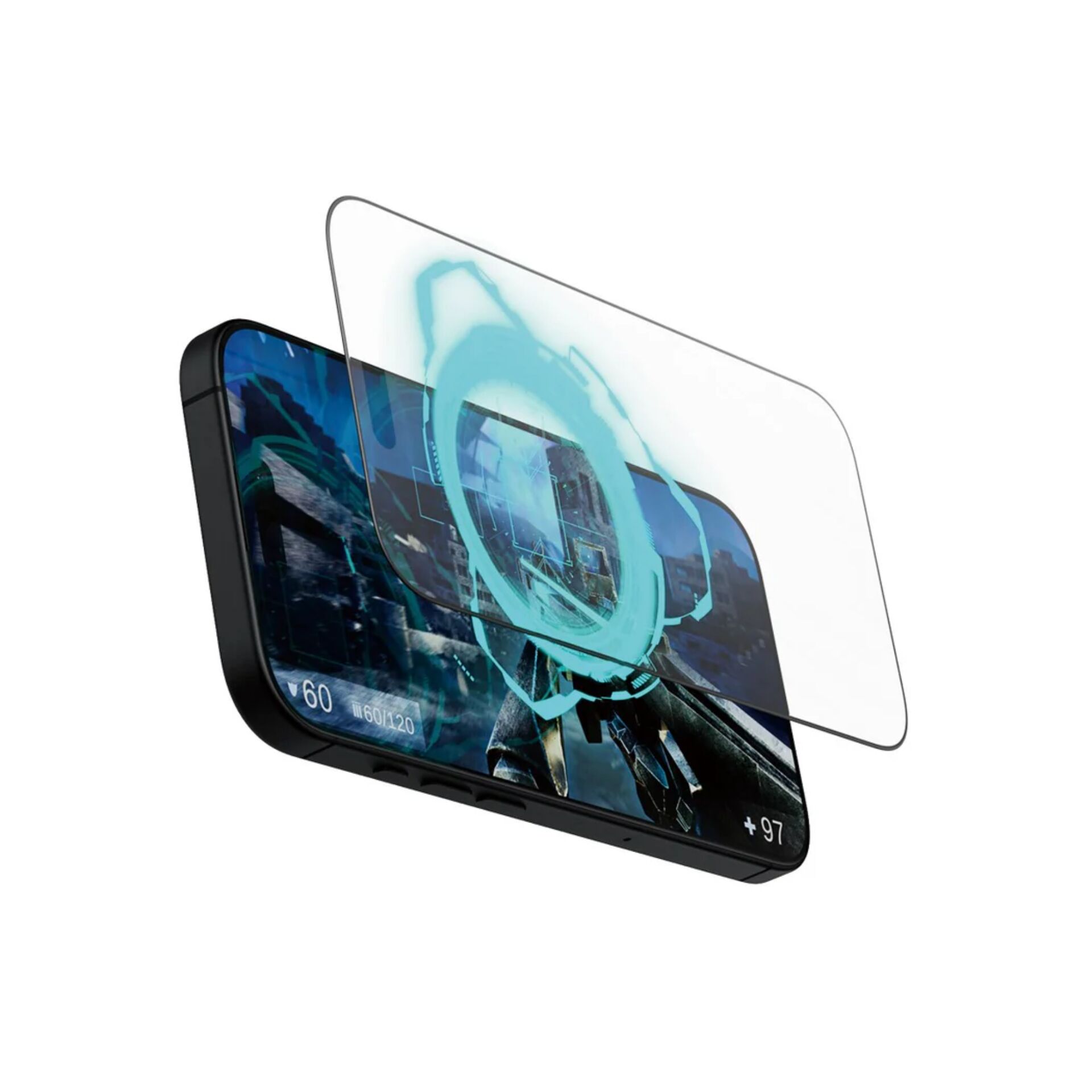 PanzerGlass Gaming aizsargstikls iPhone 16 Pro 6.3" Ultra-Wide Fit