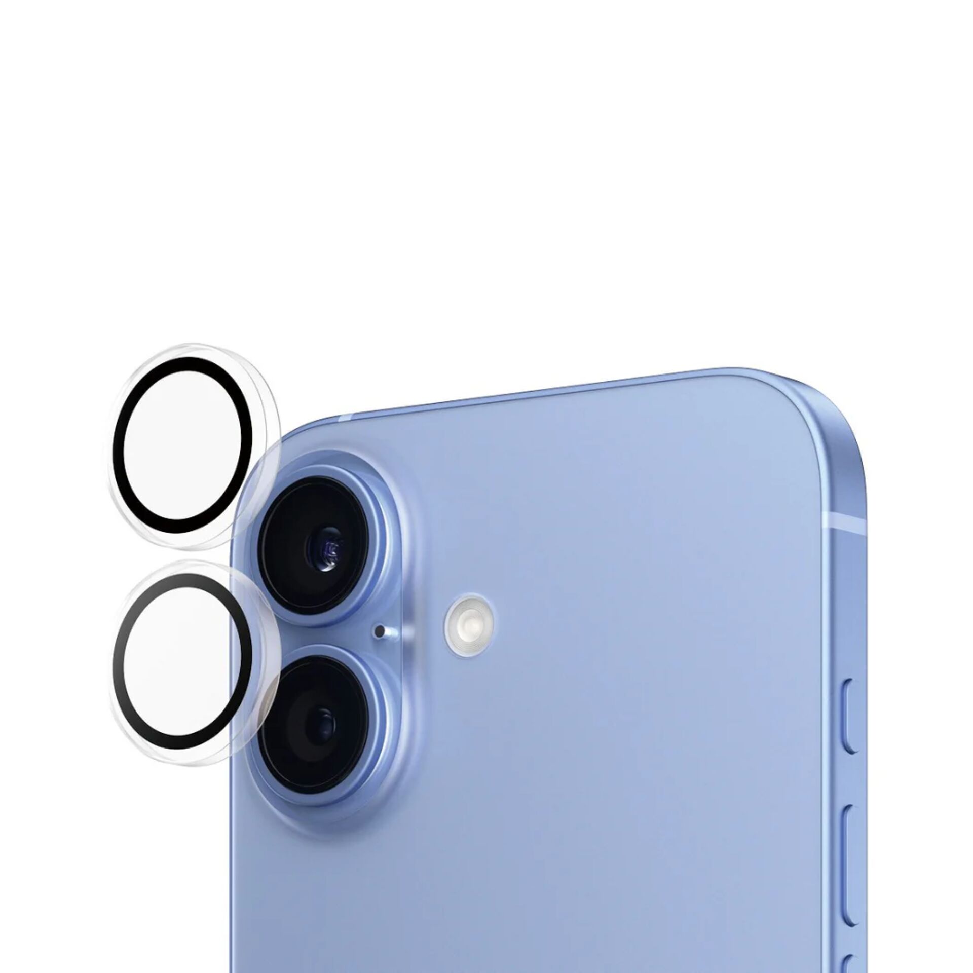 Panzerglass Hoops kameras aizsargstikls iPhone 16 / 16 Plus, Caurspīdīgs
