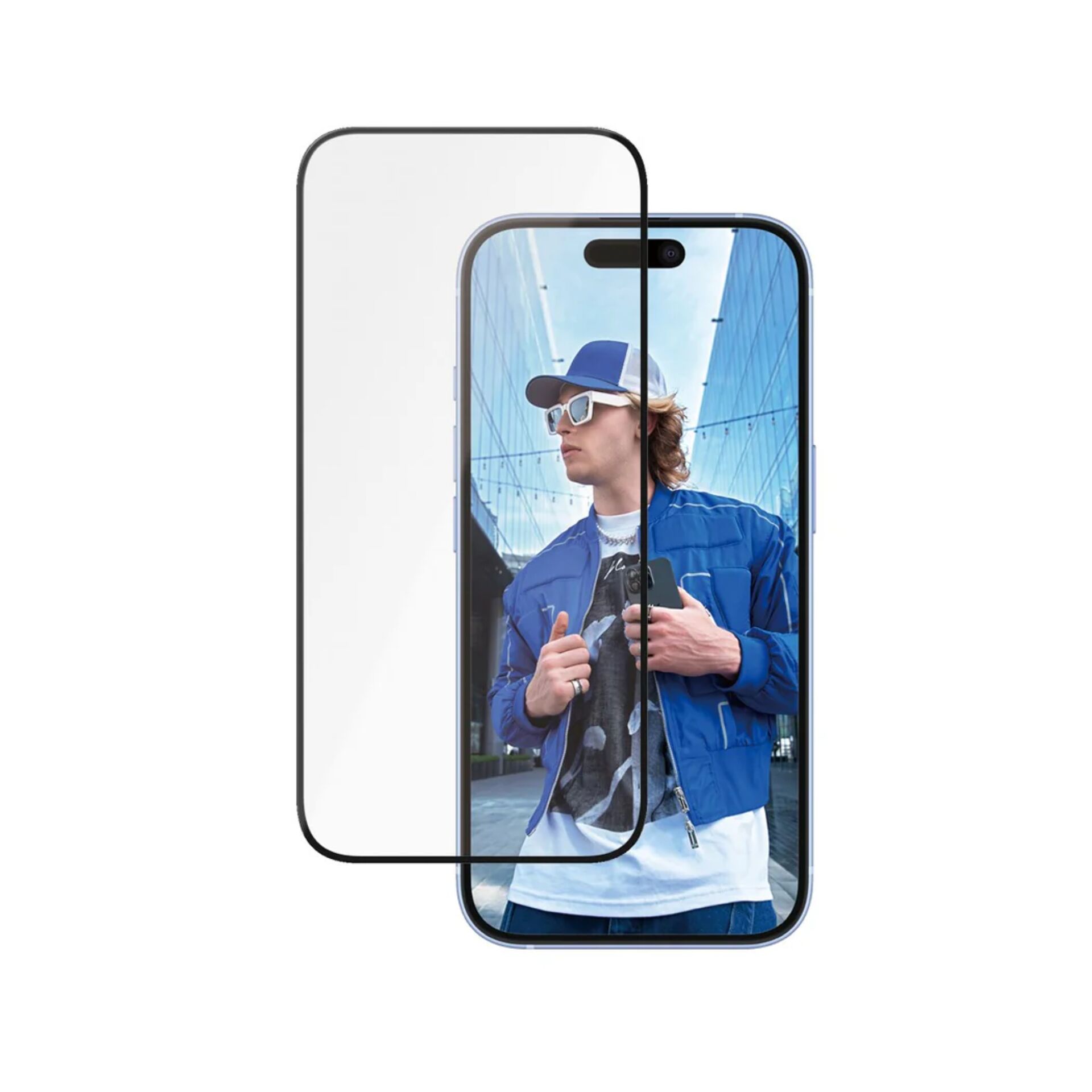 PanzerGlass Ceramic aizsargstikls iPhone 16 6.1" Ultra-Wide Fit