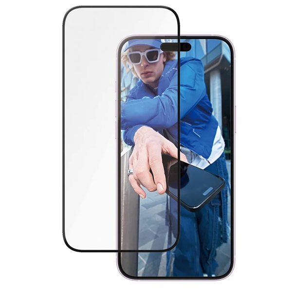 PanzerGlass iPhone 16 Plus ekrāna aizsargstikls Ceramic Ultra-Wide Fit