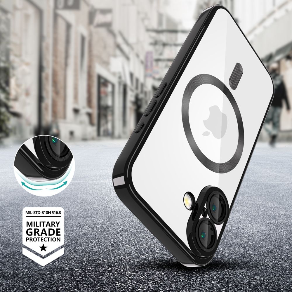 Tech-Protect MagFlex MagSafe vāciņš Apple iPhone 16 Melns