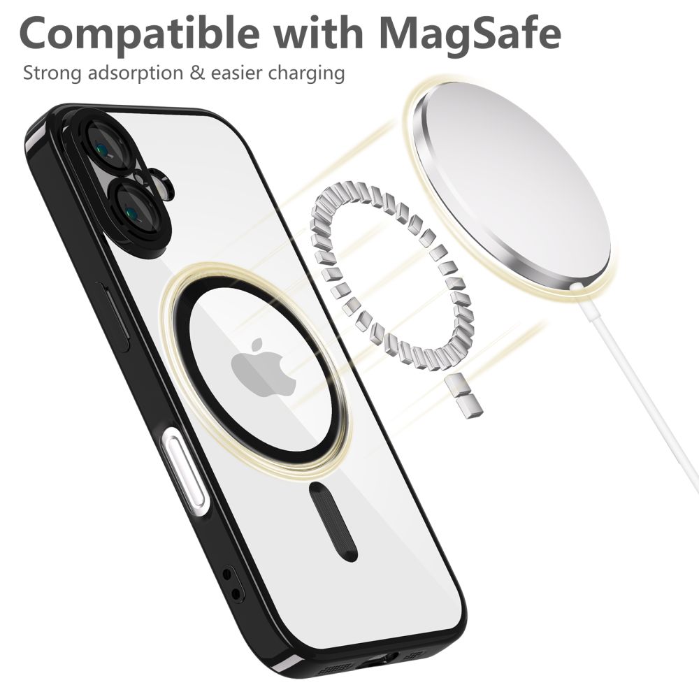 Tech-Protect MagFlex MagSafe vāciņš Apple iPhone 16 Melns