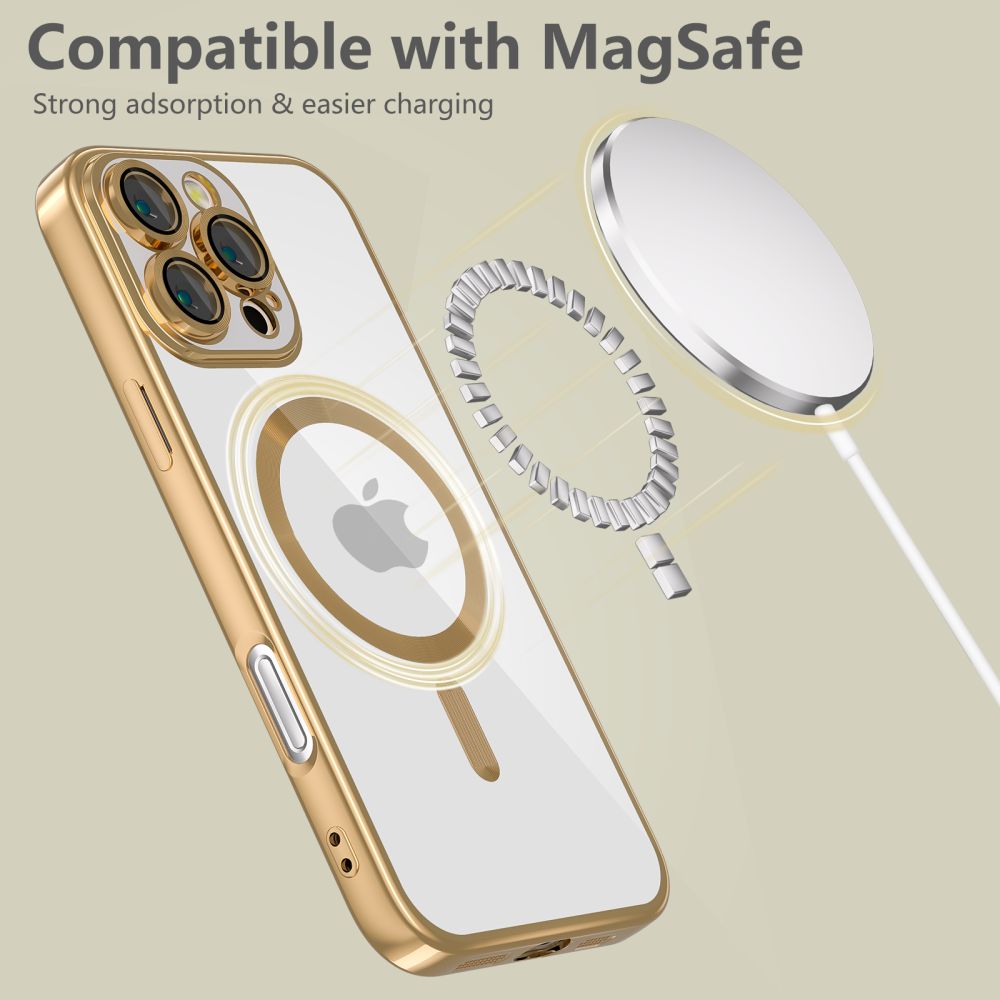 Tech-Protect MagFlex MagSafe vāciņš iPhone 16 Pro, Zelta