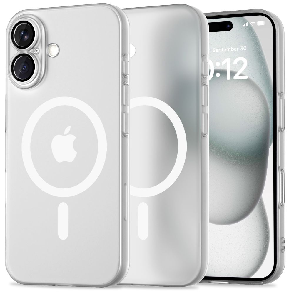 Tech-Protect MagSlim MagSafe vāciņš iPhone 16, melns