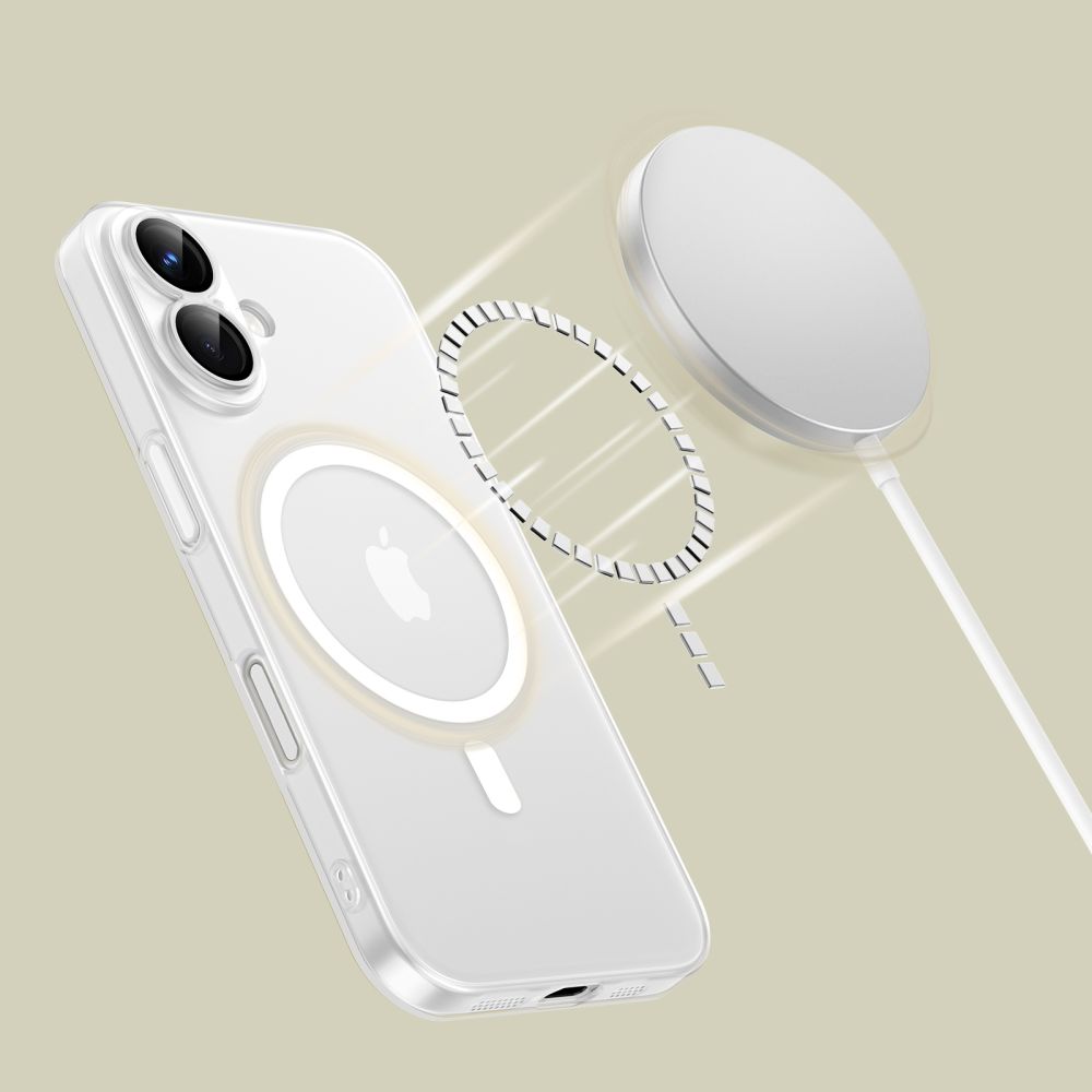 Tech-Protect MagSlim MagSafe vāciņš iPhone 16, melns