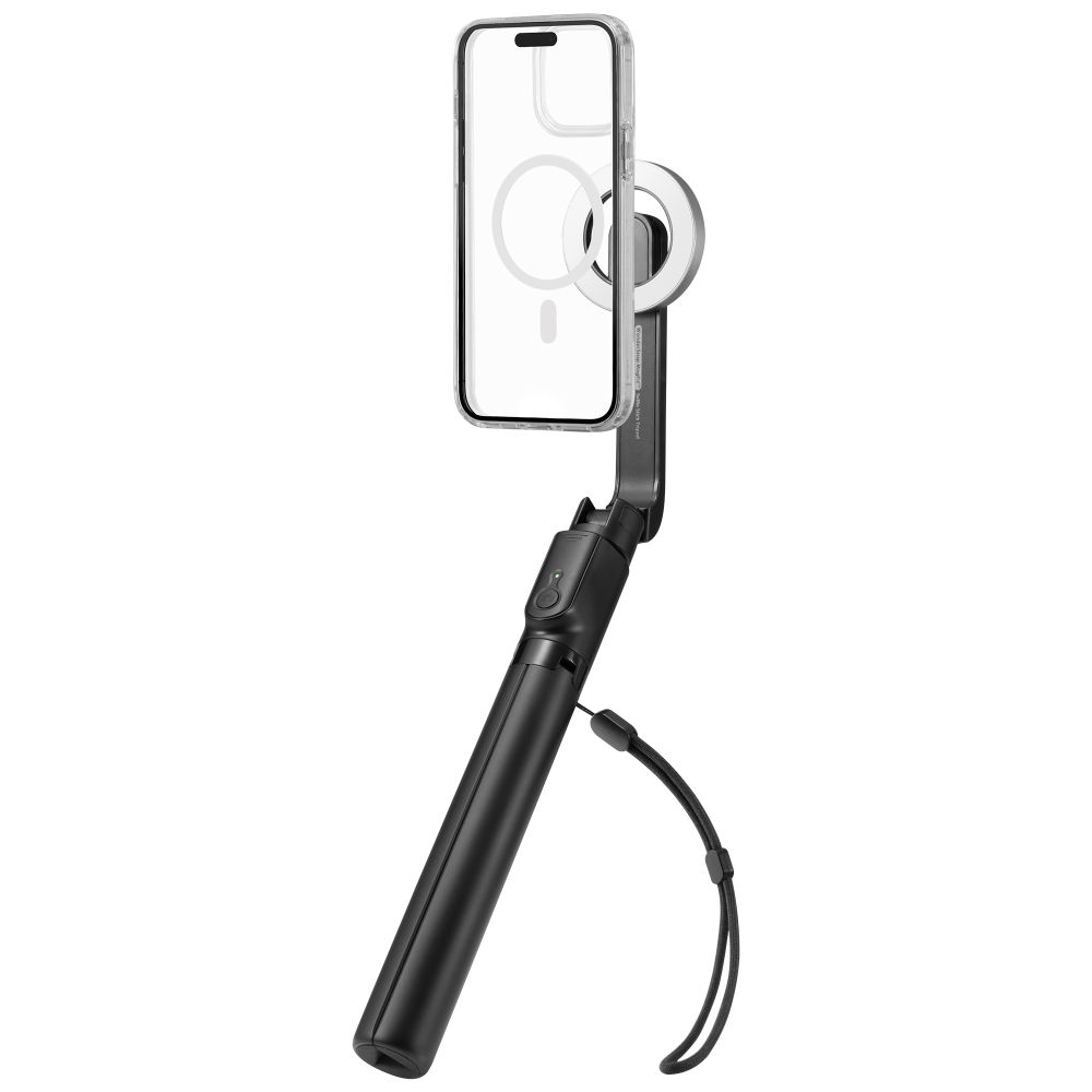 Spigen S580W MagSafe Bluetooth pašbilžu nūja un statīvs, melna