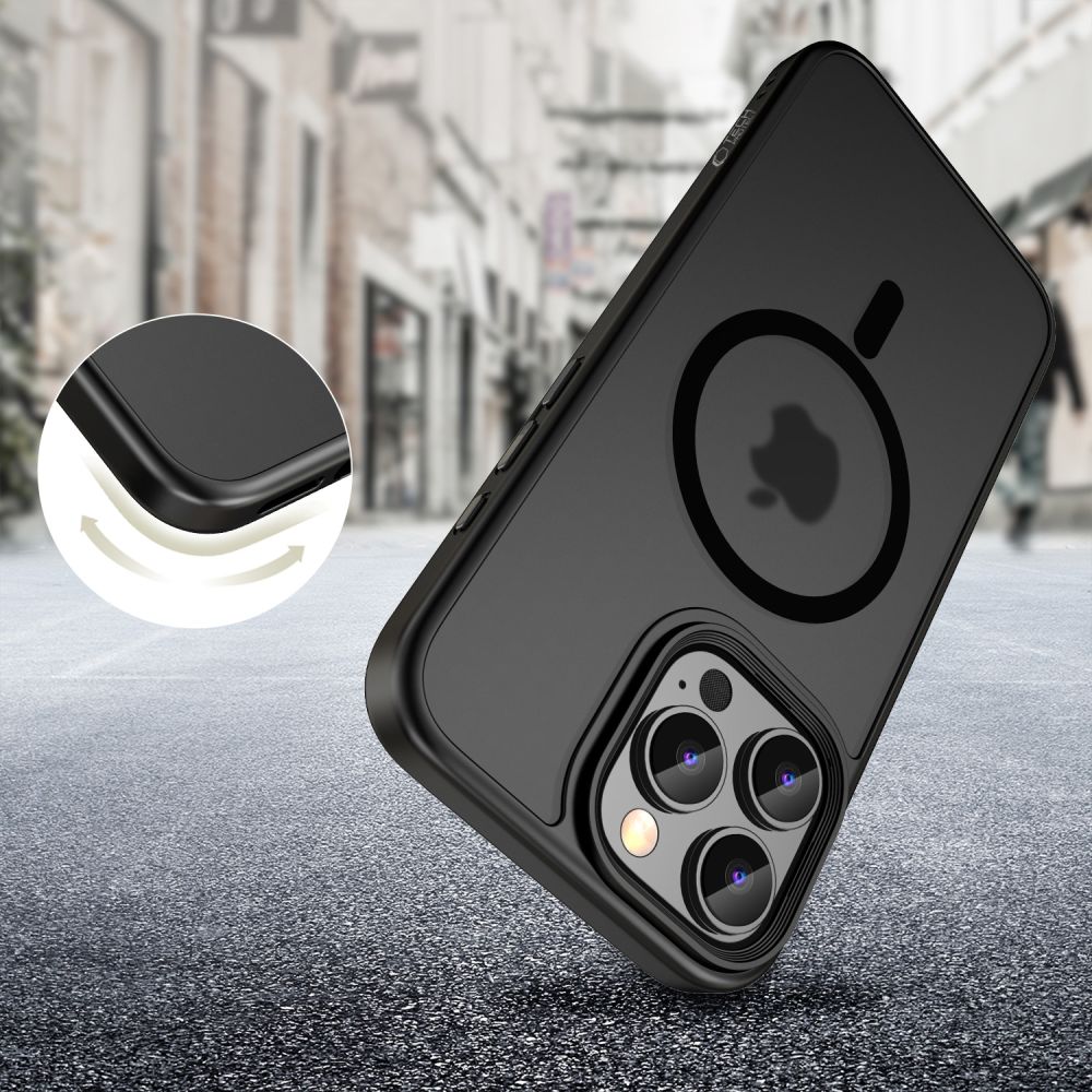 Tech-Protect iPhone 16 Pro vāciņš MagMat MagSafe, melns