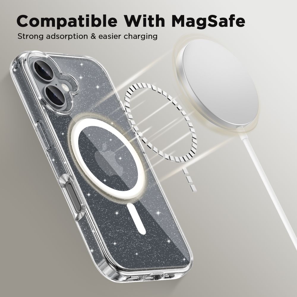 Tech-Protect FlexAir Hybrid MagSafe vāciņš iPhone 16 - Caurspīdīgs