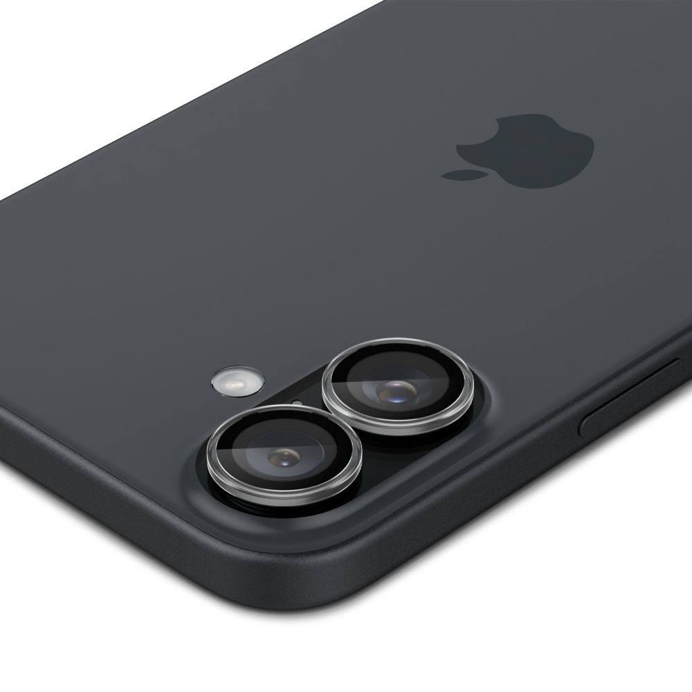 Spigen Glas.tR EZ Fit Optik Pro rūdīts stikls iPhone 16 Plus kamerai (2 gab.) | tempered glass for camera pcs.)