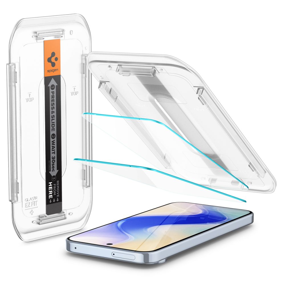 Spigen Glas.tR EZ Fit aizsargstikls Google Pixel 9 Pro XL (2 gab.)