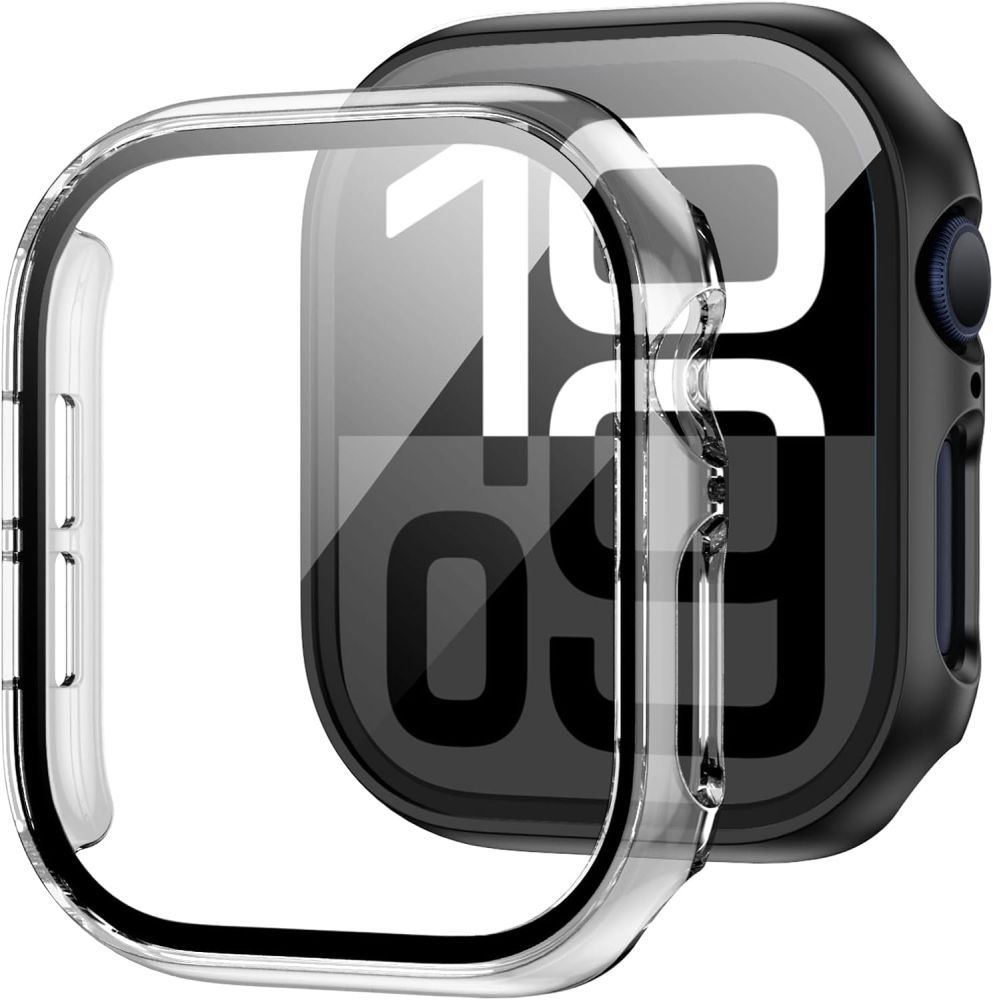 Tech-Protect Apple Watch 10 (42mm) maciņš Defense360, caurspīdīgs