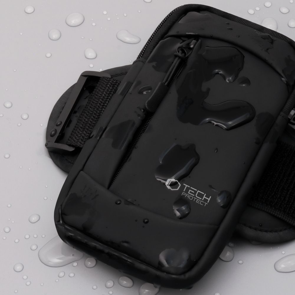 Tech-Protect M6 universāla sporta aproce telefonam līdz 6.9\", melna