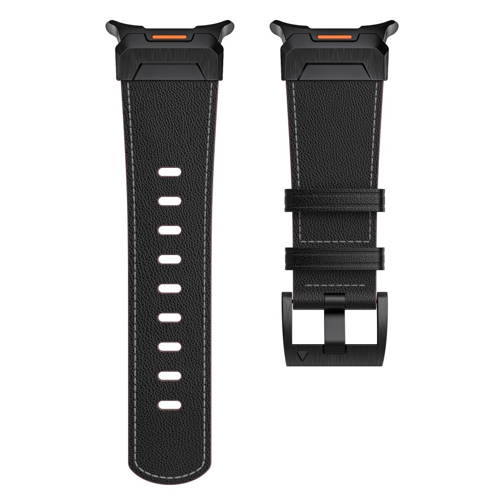 Tech-Protect Delta Pro ādas siksniņa Samsung Galaxy Watch Ultra 47mm melna