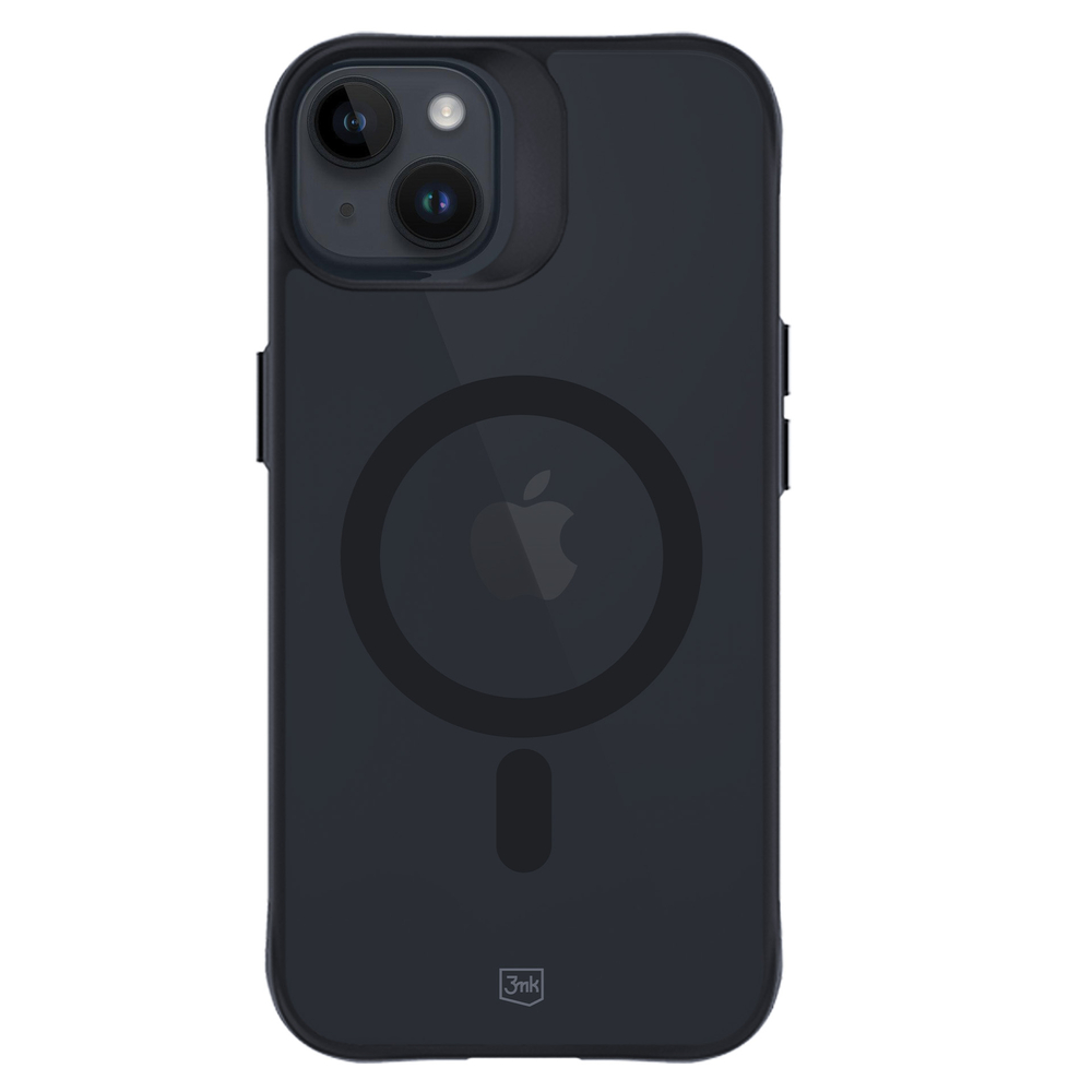 3mk iPhone 14 Plus vāciņš Smoke MagCase, puscaurspīdīgs